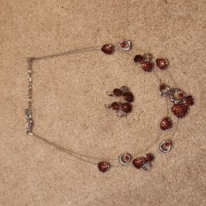 Fashion Necklace and Earring Set